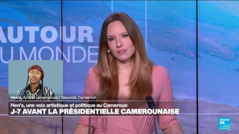 Cameroun : l'artiste Hen's, invité de France 24