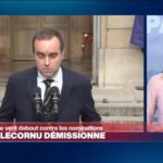 Sébastien Lecornu a remis sa démission à Macron qui l'a acceptée