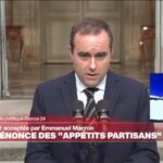 Démission de Lecornu : ce qu'il faut retenir de son discours à Matignon