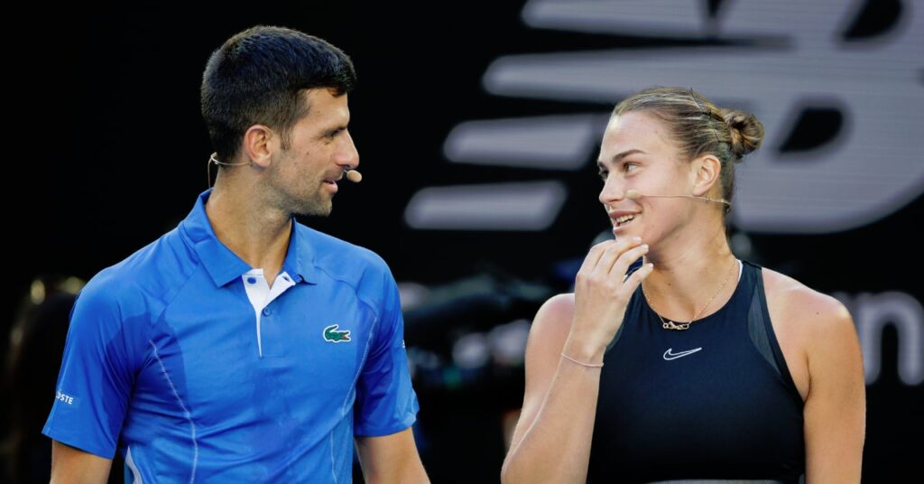 Aryna Sabalenka et Novak Djokovic, c’est validé