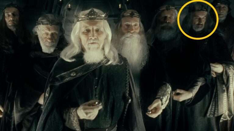 On ne le voit qu’une seconde dans Le Seigneur des Anneaux, mais c'est une légende ! Savez-vous qui est cet homme ?