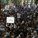 «Libérez les otages !» : à Paris, une lueur d’espoir chez les manifestants en soutien aux 47 otages encore aux mains du Hamas