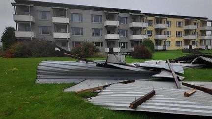 "Notre toit s’est retrouvé dans notre jardin" : le lourd bilan après le passage de la tempête Amy en Écosse et Norvège