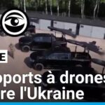 Enquête : comment la Russie construit des aéroports pour lancer des drones sur l’Ukraine