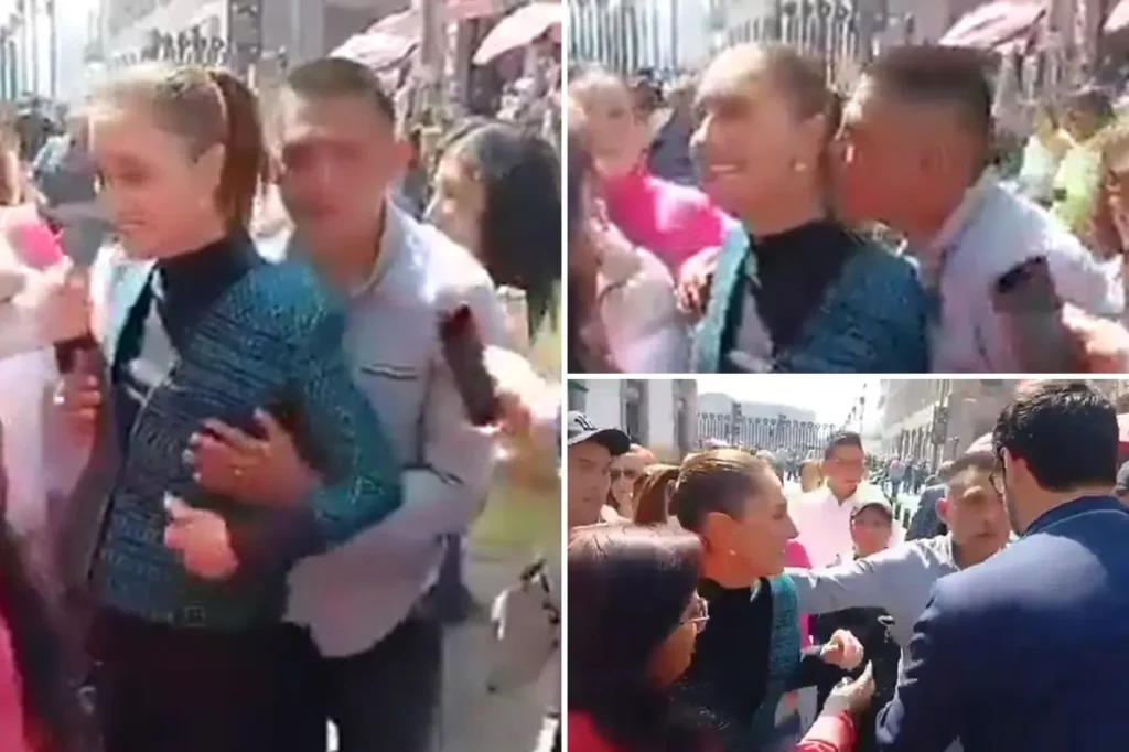 VIDEO : La présidente du Mexique victime d’une agression sexuelle en pleine rue