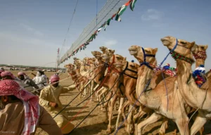 Paul Pogba surprend en se lançant dans les courses de chameaux