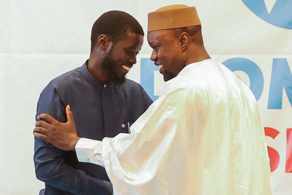 Sénégal : Diomaye Faye se dit prêt à passer le relais à Ousmane Sonko